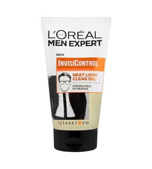 Loreal Paris Men Expert InvisiControl Neat Look Clear Hair Gel Strong Hold 150ml